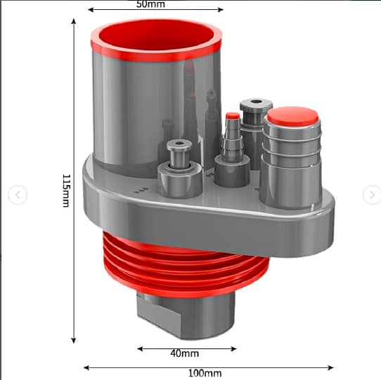 Useful Anti odor Sink Drain Pipe Adapter 1