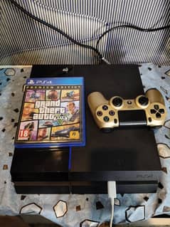 Sony Playstation Ps4 With Sony controller+GTA5 game