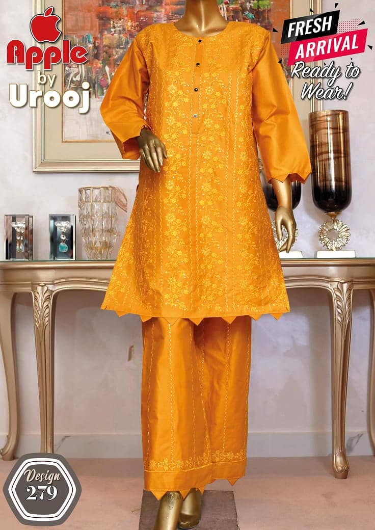 Ladies dresses | Causal dresses | Party Wears | Embroided Suit 0