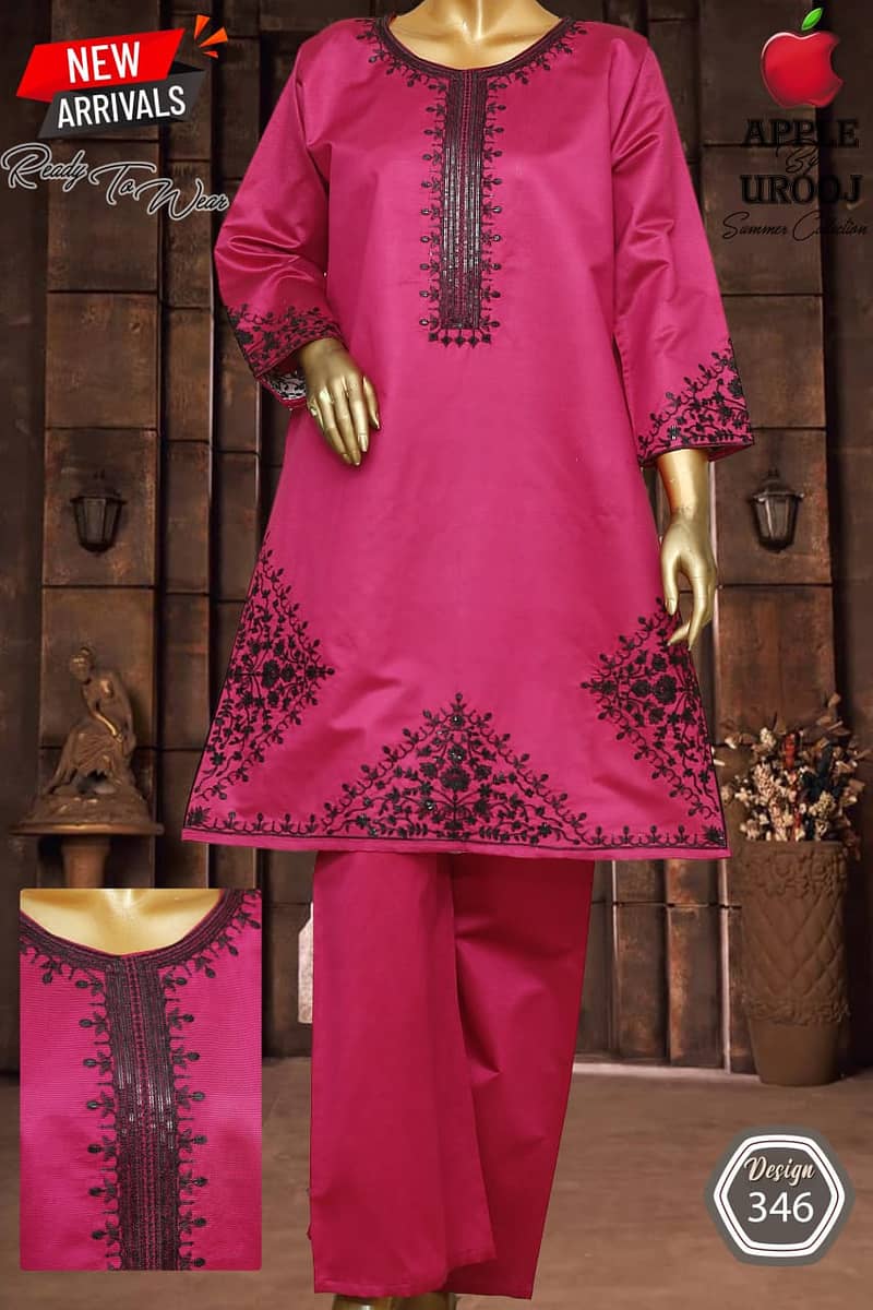 Ladies dresses | Causal dresses | Party Wears | Embroided Suit 1