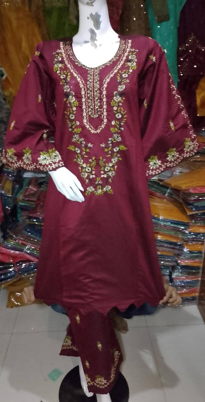 Ladies dresses | Causal dresses | Party Wears | Embroided Suit 2