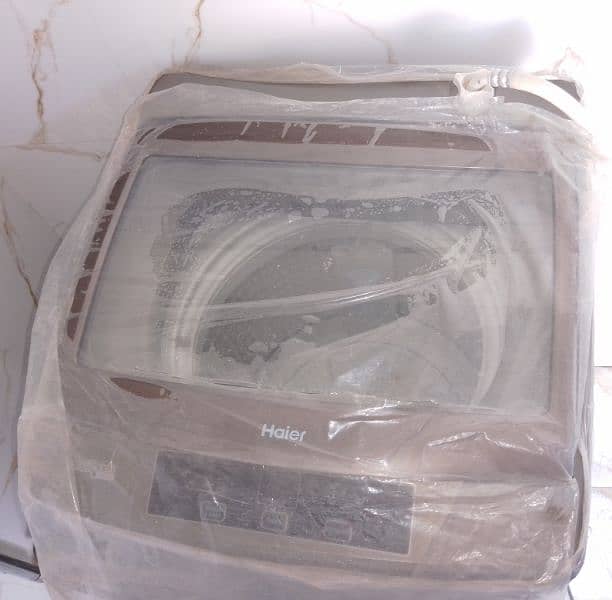 Haier fully automatic washing machine 1