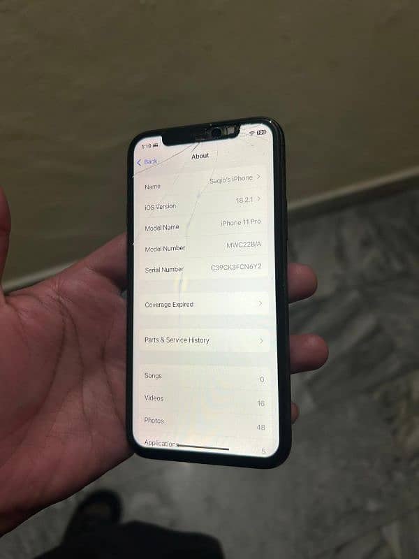 iphone 11 pro non pta urgent sale 7