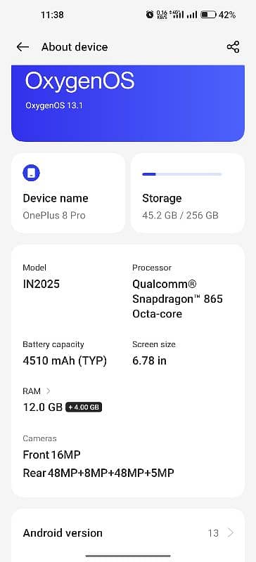 Oneplus 8 Pro 12gb 256gb 6