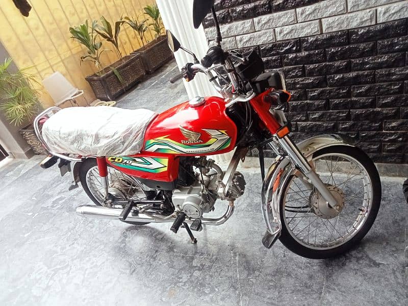 Honda CD 70 first owner last condition 1