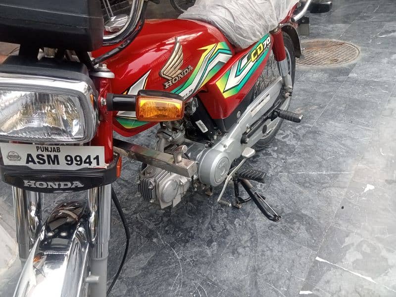 Honda CD 70 first owner last condition 9