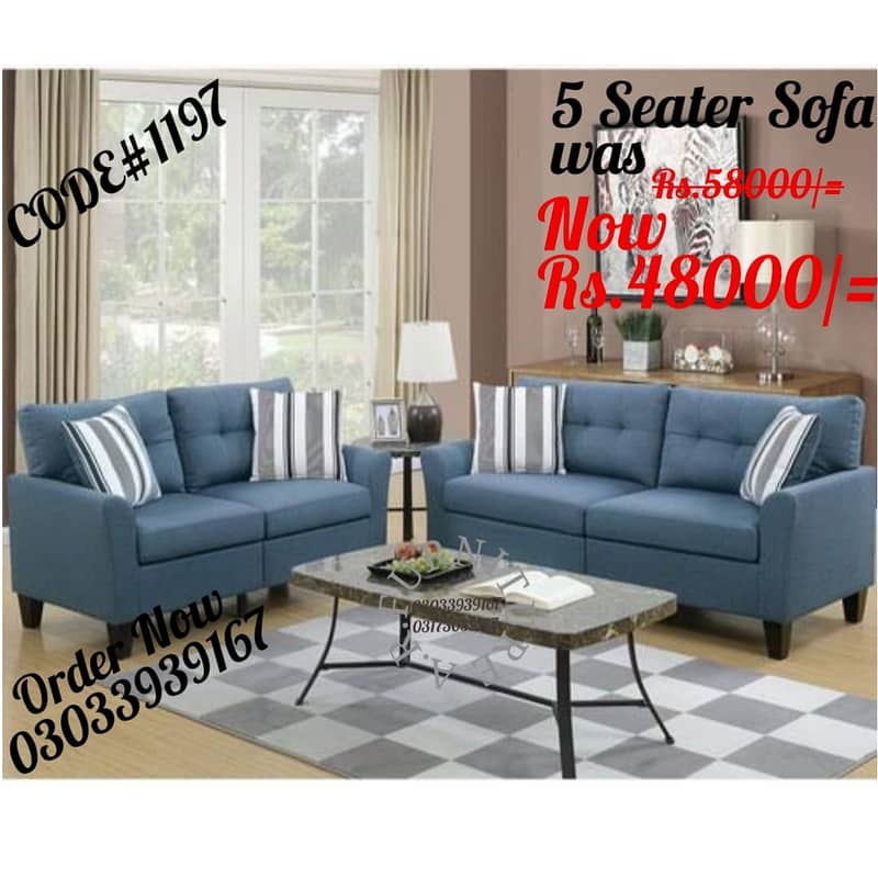 L shape sofa set / Corner sofa set / molty foam /six seater sofa set 9