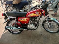 HONDA CG125 2021 MODEL KARACHI NUMBER