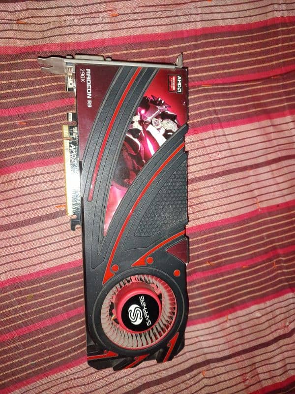 GRAPHICS CARD AMD RADEON R9 290x 4GB 1