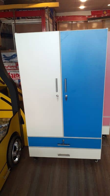 5 Feet wooden Sheet Wardrobe Cupboard Almari 0