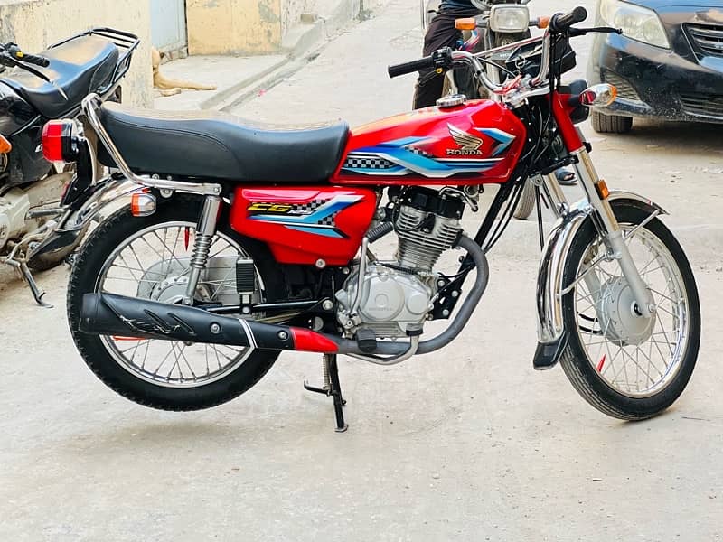 Honda  CG 125 ( Model   2024) Total Genuine 0