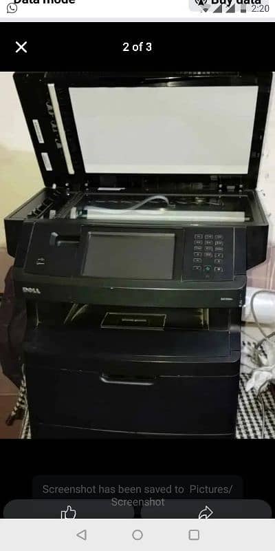 Dell 3in one  lasers printer 0