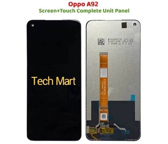 Oppo A92 panel original all okay used 0