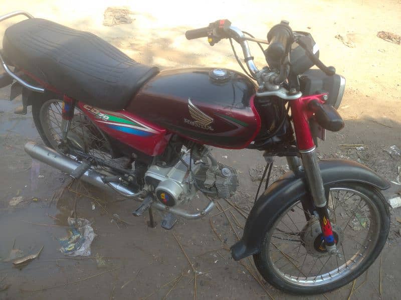 honda cd 70 2016 model Gujranwala 1