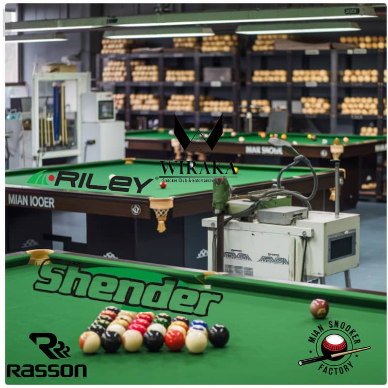 SNOOKER TABLE | BILLIARD TABLE | MIAN SNOOKER MANUFACTURER | SPORTS 0