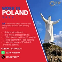 Visa Services | Work permit Poland |Work Permit Visa Available