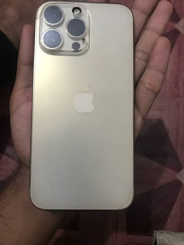 Iphone 14 pro max 128 gb JV LLA model Gold colour 1