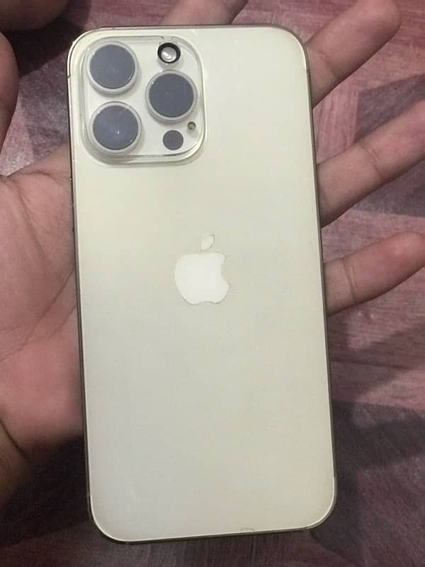 Iphone 14 pro max 128 gb JV LLA model Gold colour 11