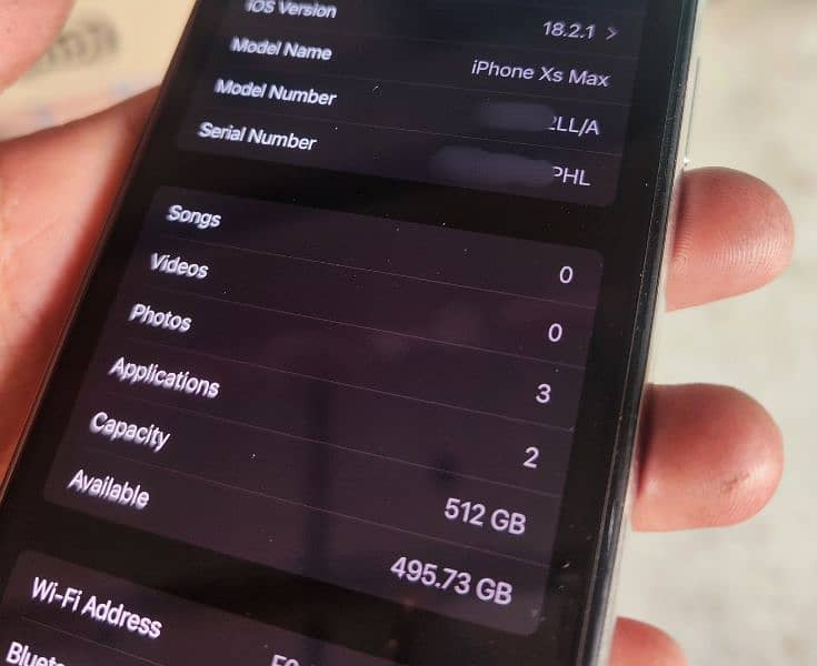 iPhone xs max 512gb 86 BH almost 10/10 4