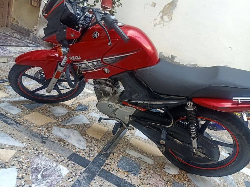 Yamaha YBR 2015 model Abbottabad registr 3