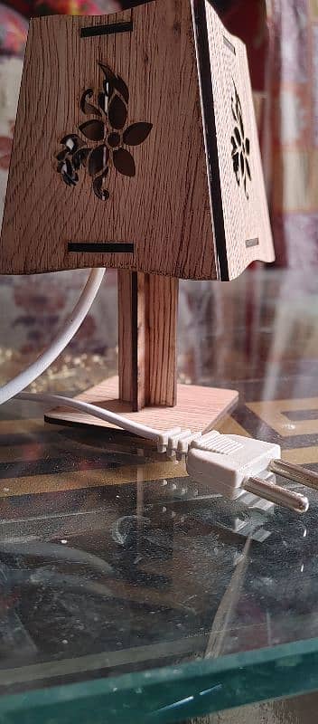 Wooden Light Lamp Lazer Cutting 140Rs 3