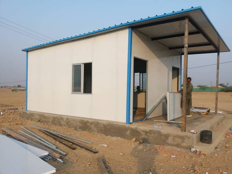 truck container ,site office container ,sructure porta toilet- cabin 14