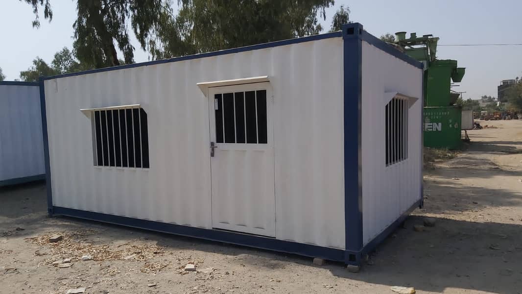 truck container ,site office container ,sructure porta toilet- cabin 6