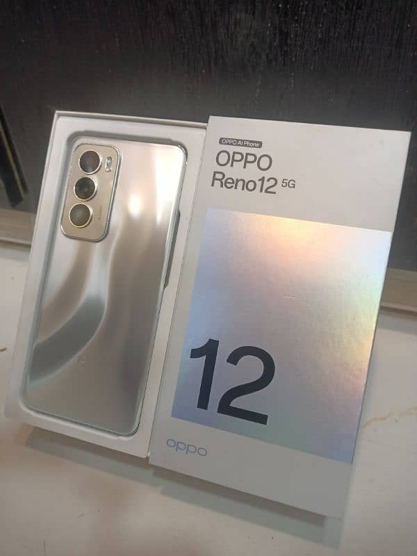 oppo reno 12 Just box open 0