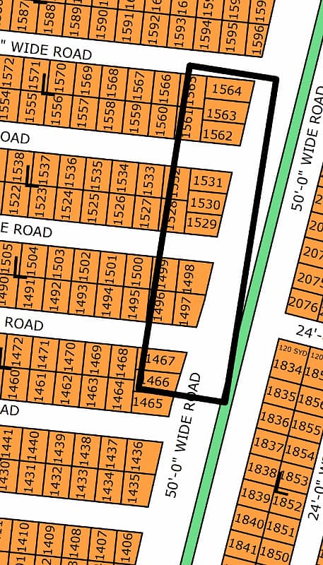 NORTH TOWN RESIDENCY PHASE 1 GOLD EXTENSION BLOCK 80 SQ YARD CORNER PLOT 0