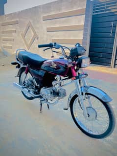 Honda cd70 not registered