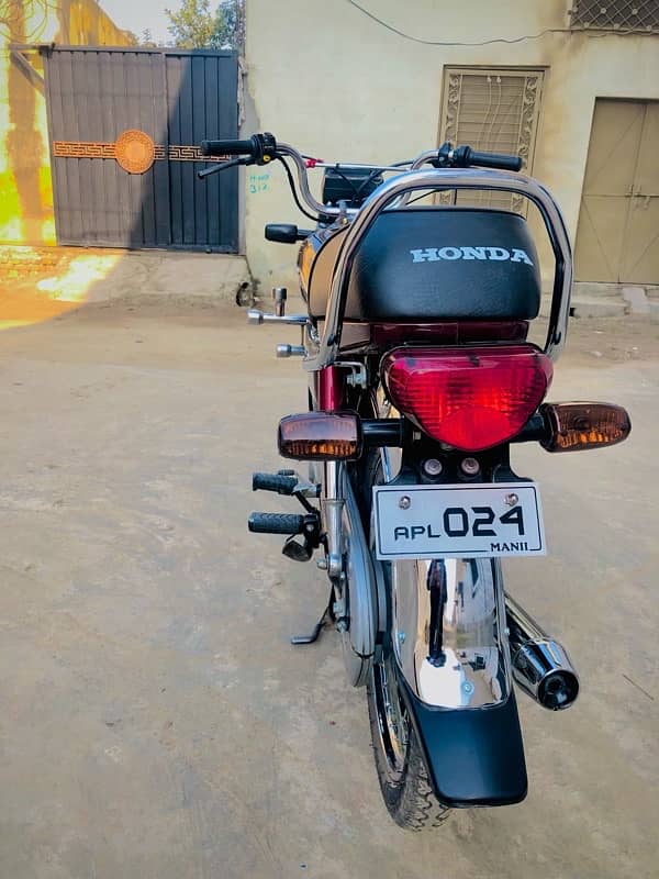 Honda cd70 not registered 1