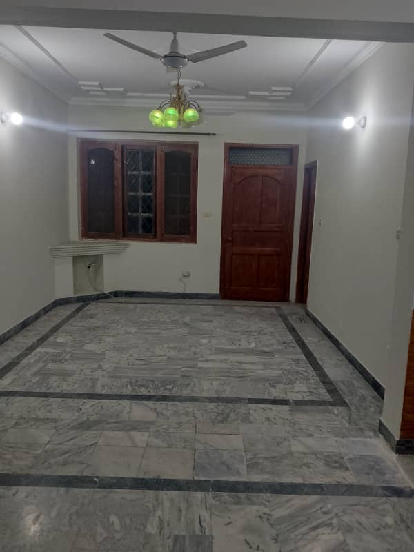 Beautiful upper portion available for small family size 30+60 pindi face 50 feet street water boring 14