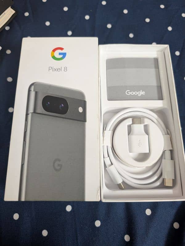 Google Pixel 8, It's 256 GB , official Approved 0