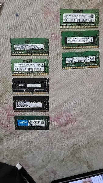 8GB Rams Rs. 4100 and 4 GB Rams Rs. 2700 0