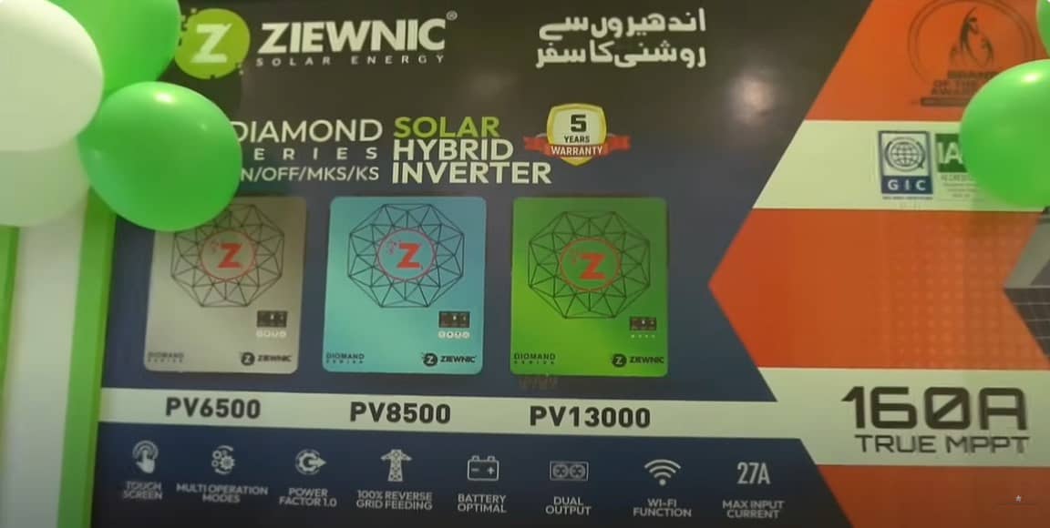 Solar Hybrid Inverter 4.5 & 6.5 (KW) 5G ON/OFF/MKS/KS PV6500 Diamond 2