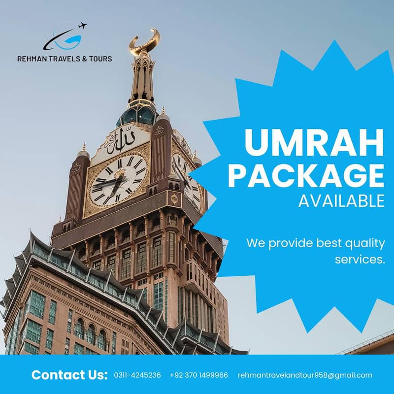 Umrah Packages | Umrah Package | Umrah Visa 1