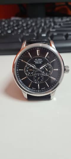 Alba Gents wrist watch Brand new multi clocks all functions working