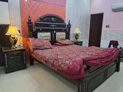 King Bed with 2 side Tables