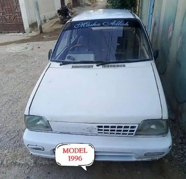 Suzuki Mehran VX 1996 2