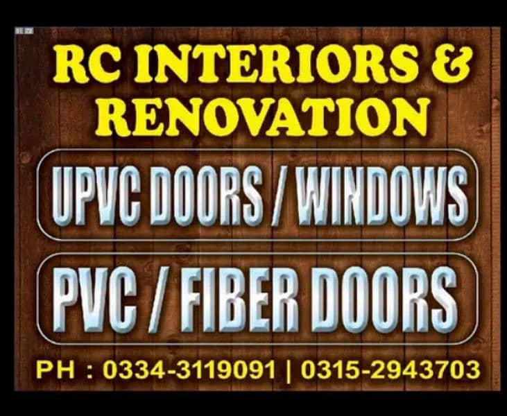 Upvc / Pvc windows & door 0