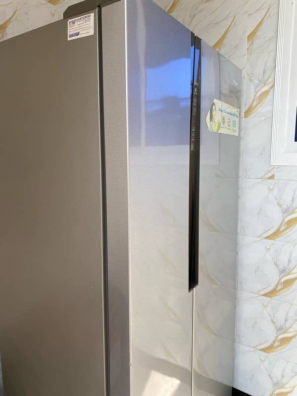 Haier Two Door Refrigerator Used In New condition 2