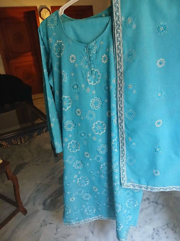 khaddar winter dress 1