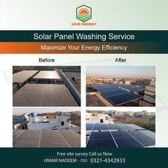 solar system installation and washing service