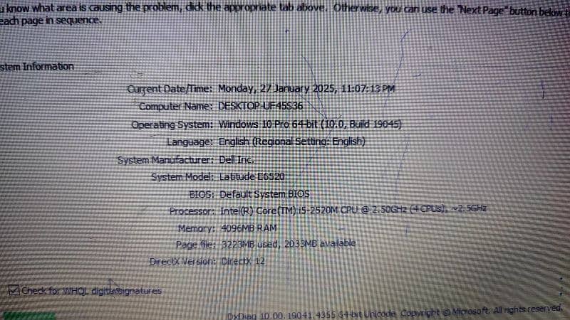 Dell Latitude E6520 i5 2nd Generation For Sale 4