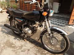 Honda CG 125 2007 Black Color All clear