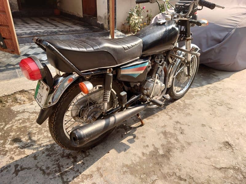 Honda CG 125 2007 Black Color All clear 2