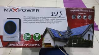 Unused Maxpower 4kw Solar Inverter with 1 year warranty