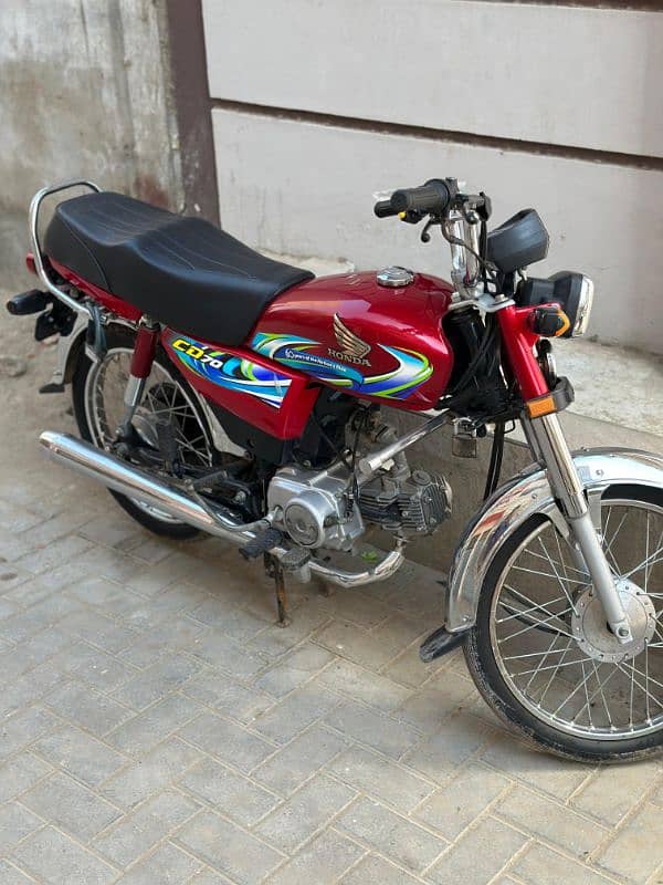 Honda CD 70 2024 Available For Sale 0