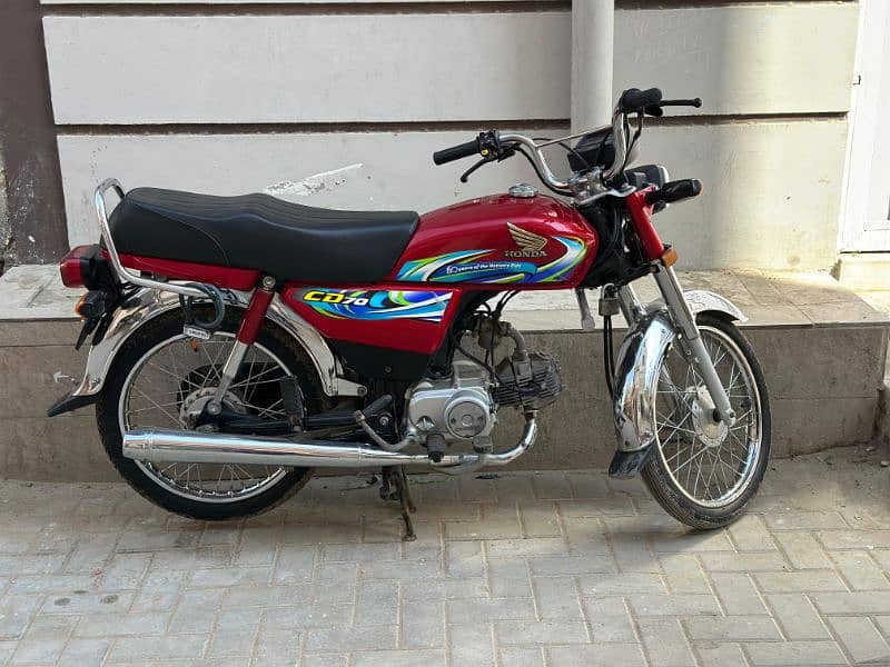 Honda CD 70 2024 Available For Sale 3