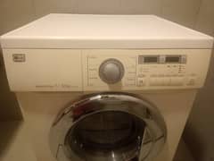 Lg front load with dryer fully automatic Washing machine in excellent